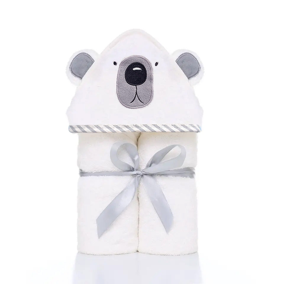 Grey Bear Bamboo Towel