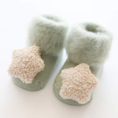 Green Star 3D Socks