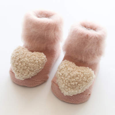 Pink Heart 3D Socks
