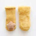 Yellow Star 3D Socks