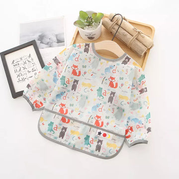Coverall Waterproof Bibs - Animal Zoo (Full Sleeves bib)