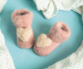 Pink Heart 3D Socks
