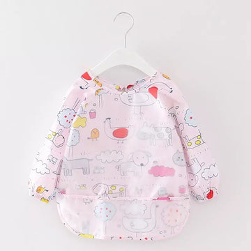 Coverall Waterproof Bibs - My Farm Pink (Full Sleeves bib)