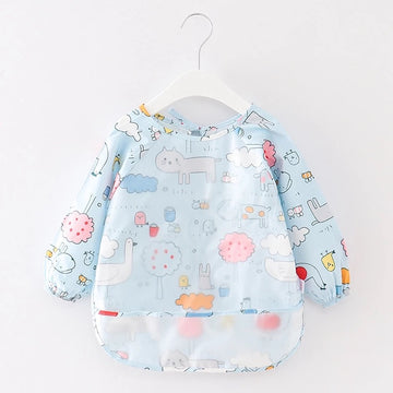 Coverall Waterproof Bibs - My Farm Blue (Full Sleeves bib)