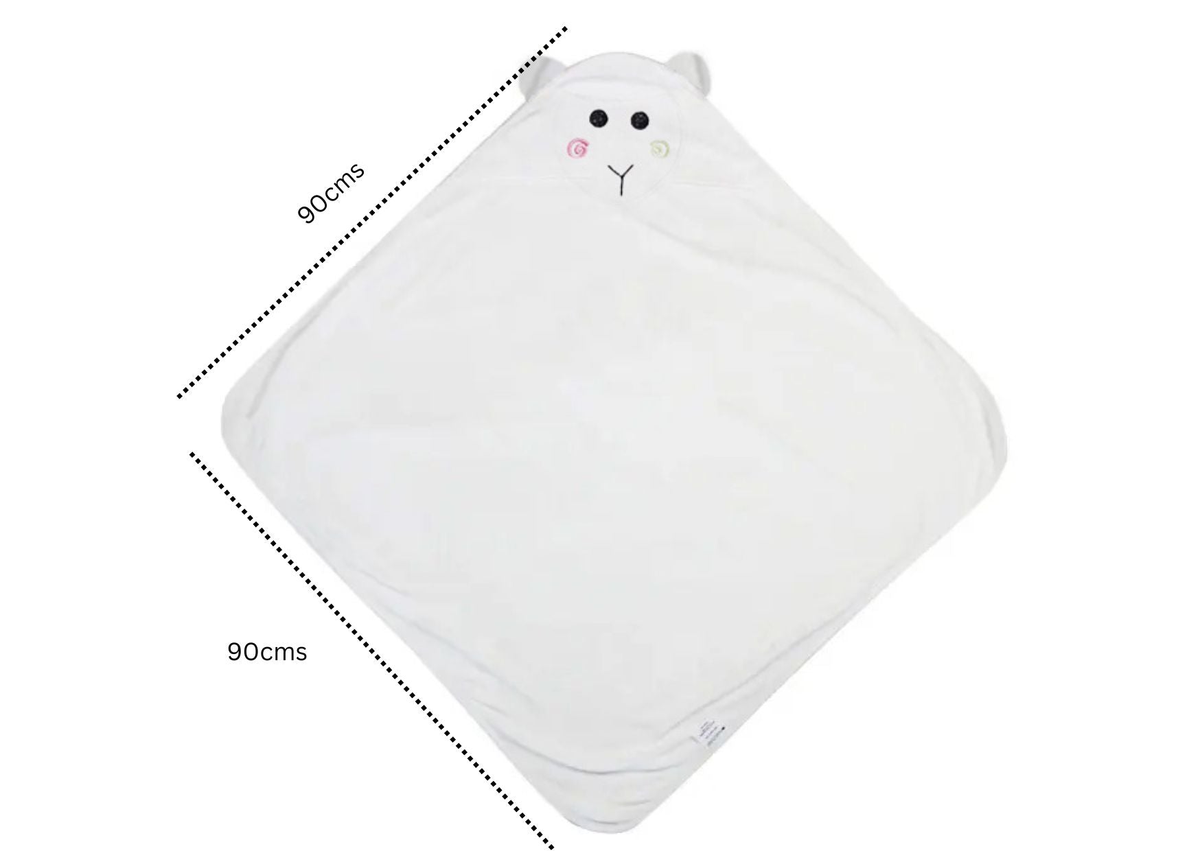 White Sheep Bamboo Towel