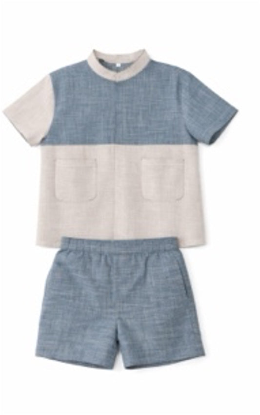 Thread Fairy Oversized Blue Co-Ord Set