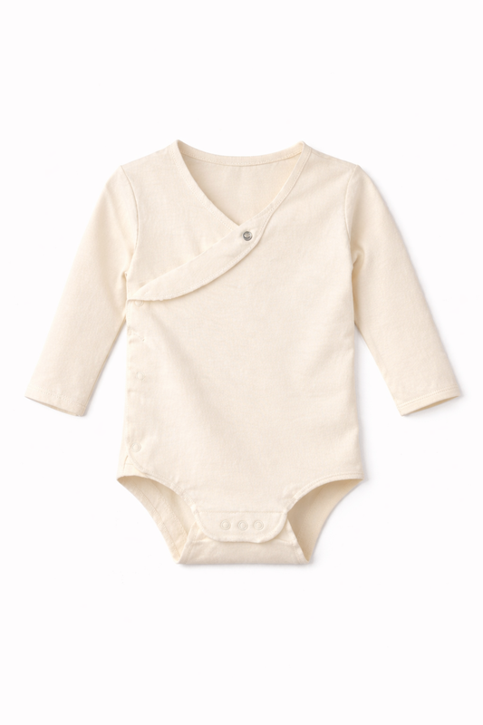 Thread Fairy Gentle Start Adjustable Kimono Bodysuit (Preemie Friendly)