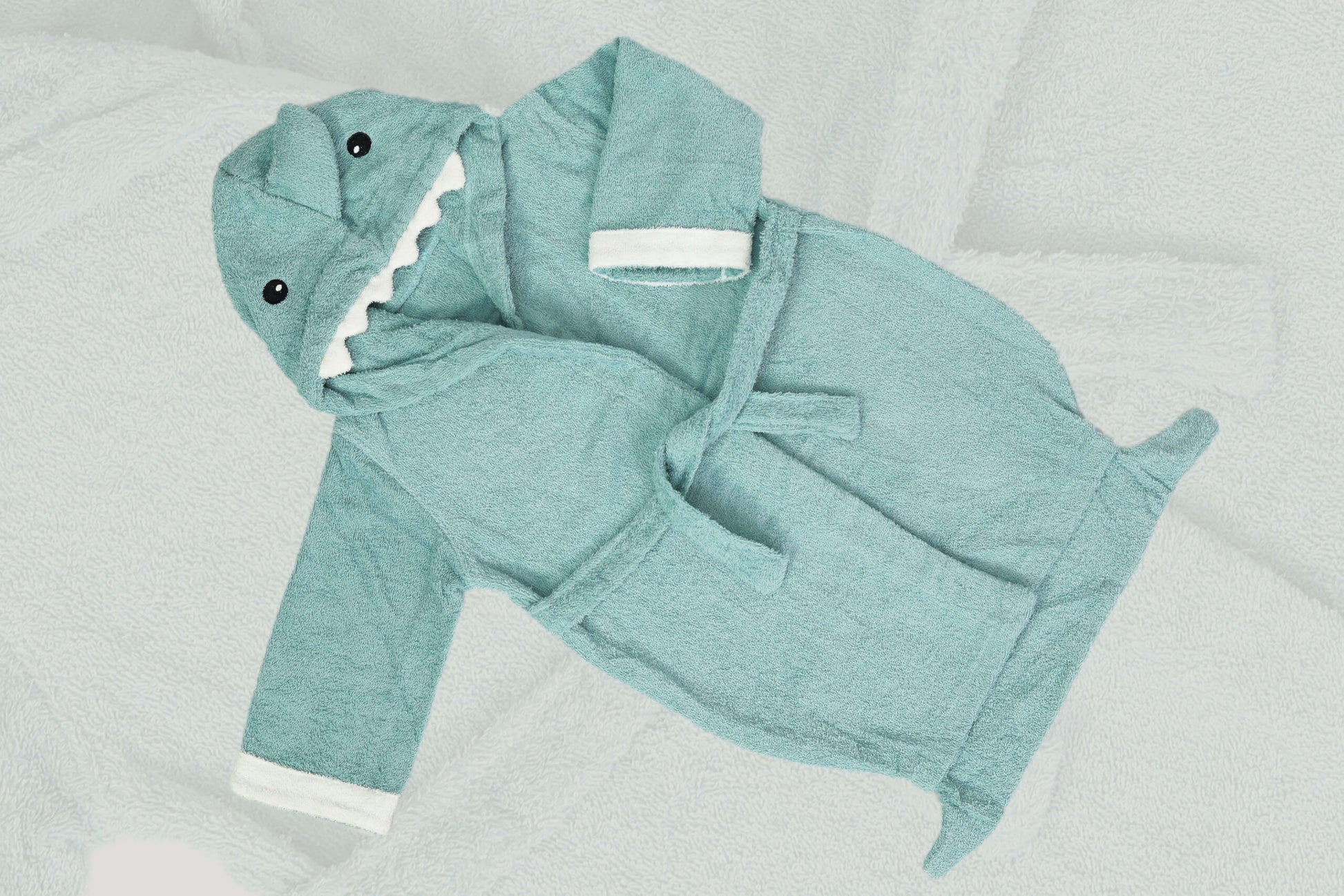 Blue Shark Bath Robe