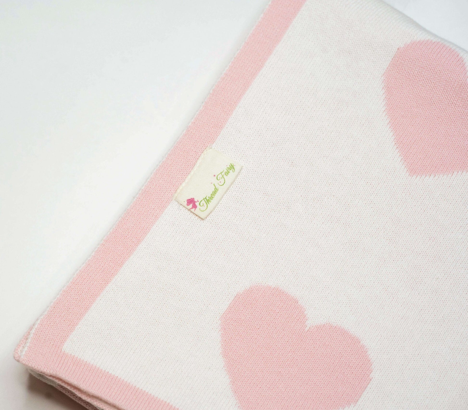 Premium Baby Heart Blanket with Plush toy